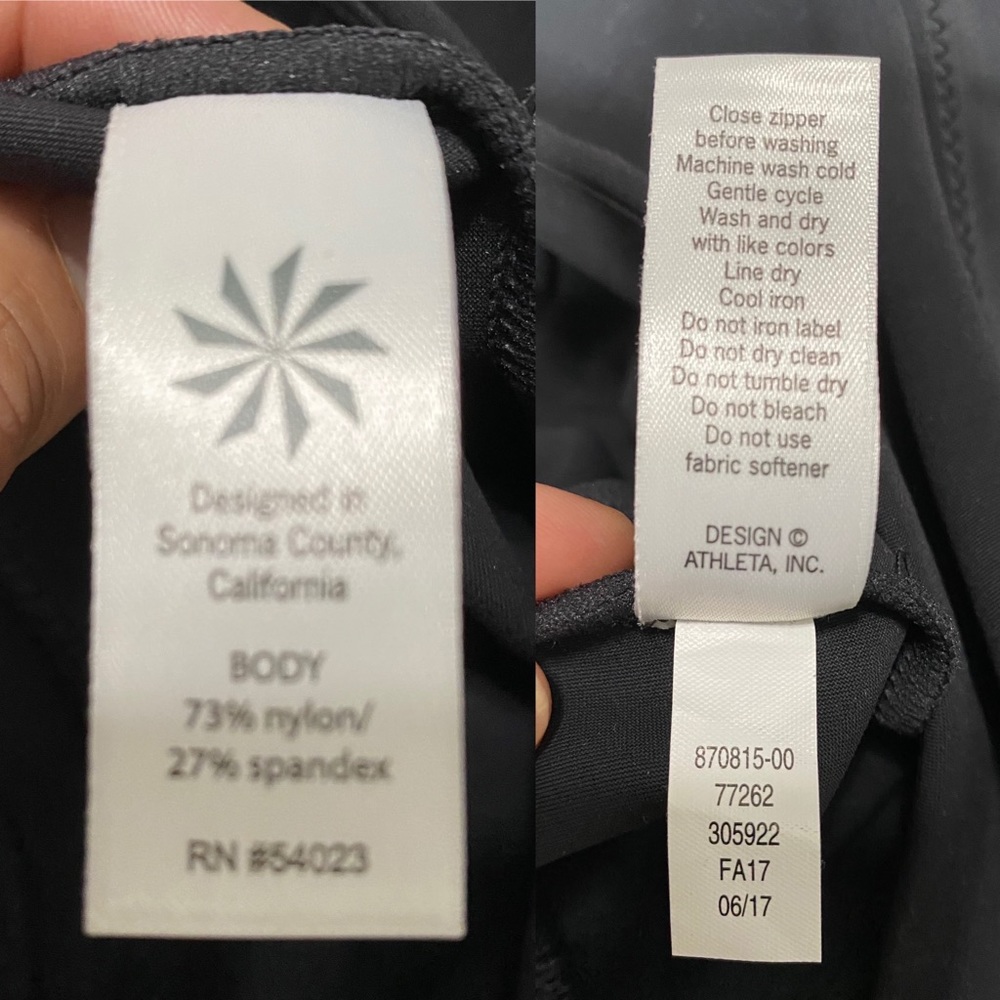 ATHLETA Womens Stellar Tight Legging Style 870815 Black - Picture 11 of 12